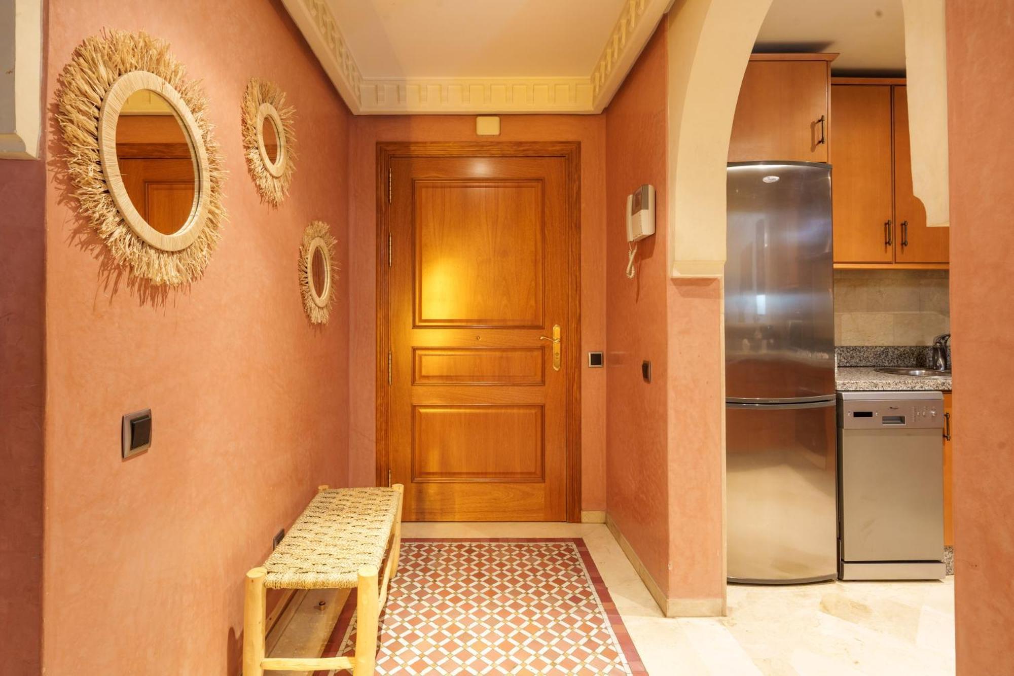 Appartement Chic Gueliz Plaza Avec Vue Marakéš Exteriér fotografie