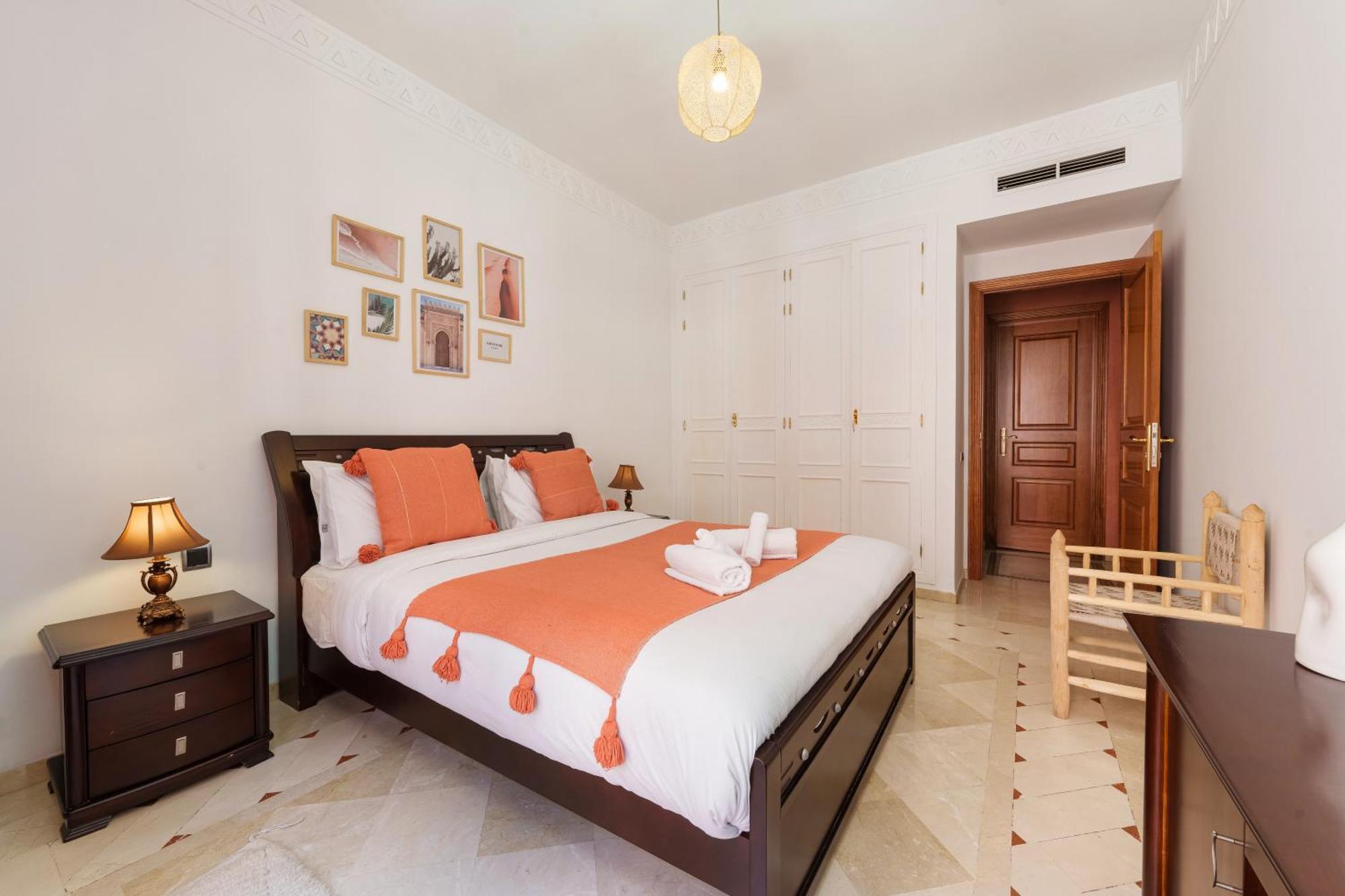 Appartement Chic Gueliz Plaza Avec Vue Marakéš Exteriér fotografie