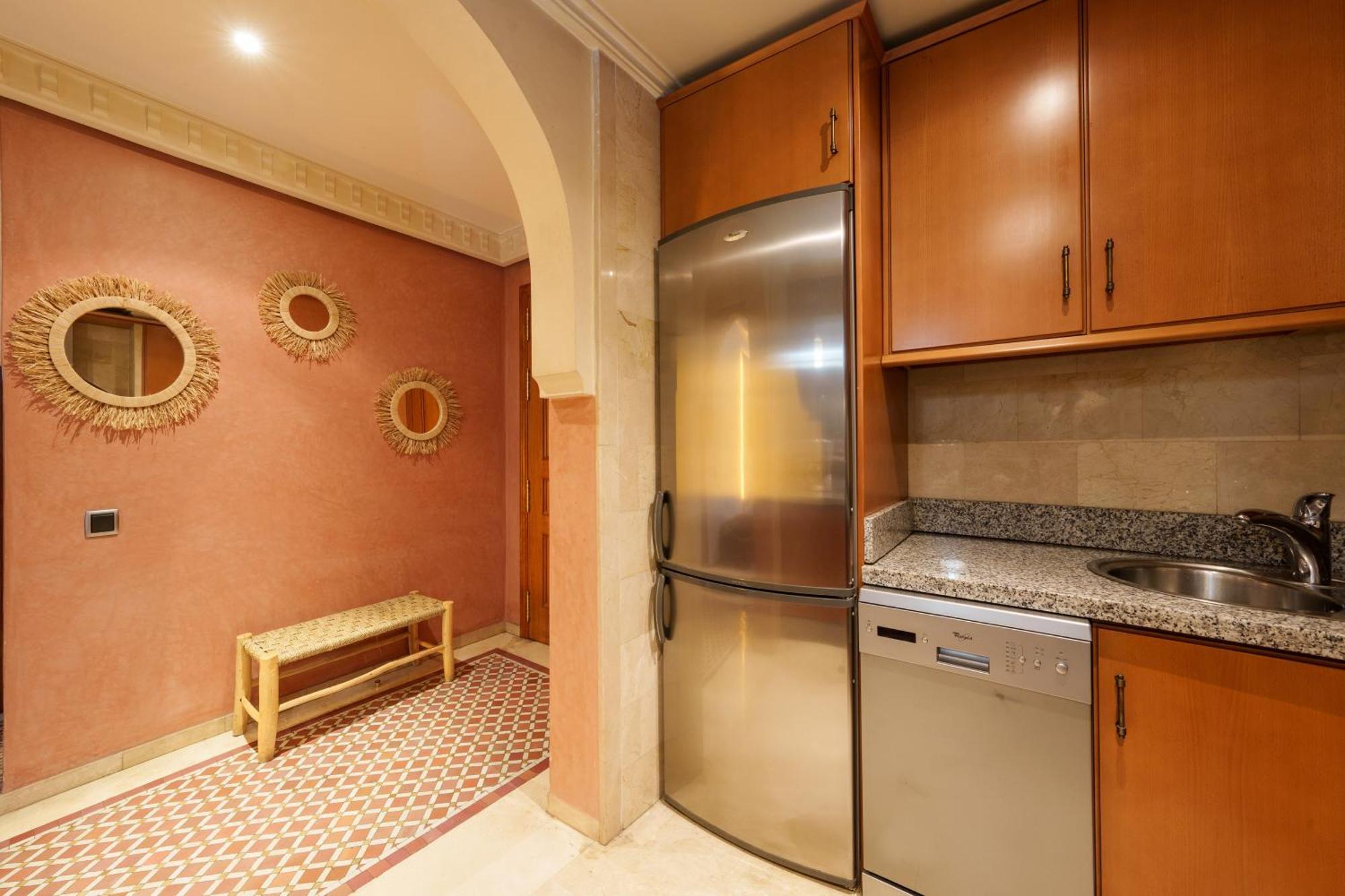 Appartement Chic Gueliz Plaza Avec Vue Marakéš Exteriér fotografie