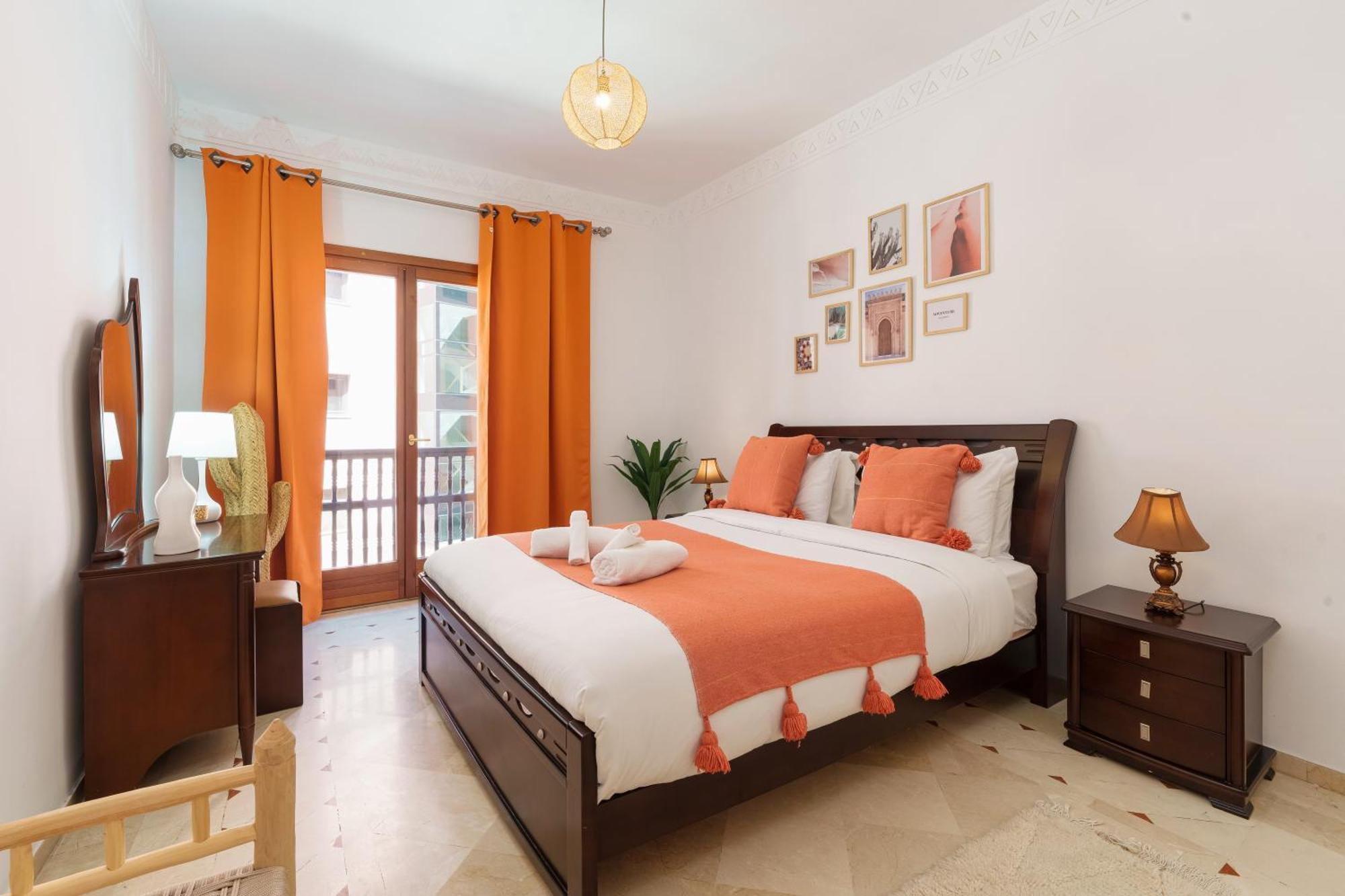 Appartement Chic Gueliz Plaza Avec Vue Marakéš Exteriér fotografie