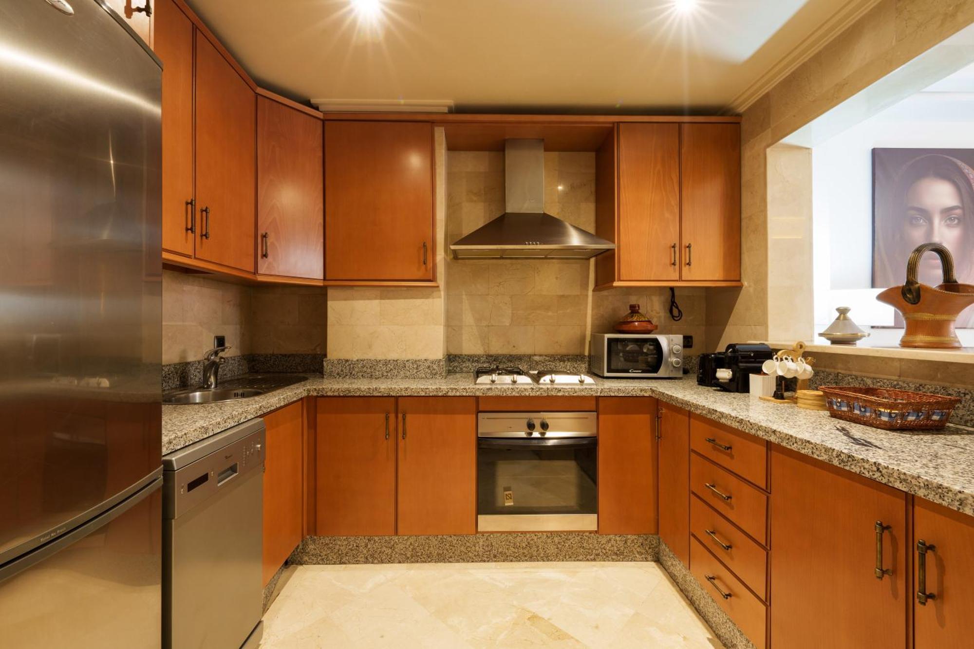 Appartement Chic Gueliz Plaza Avec Vue Marakéš Exteriér fotografie